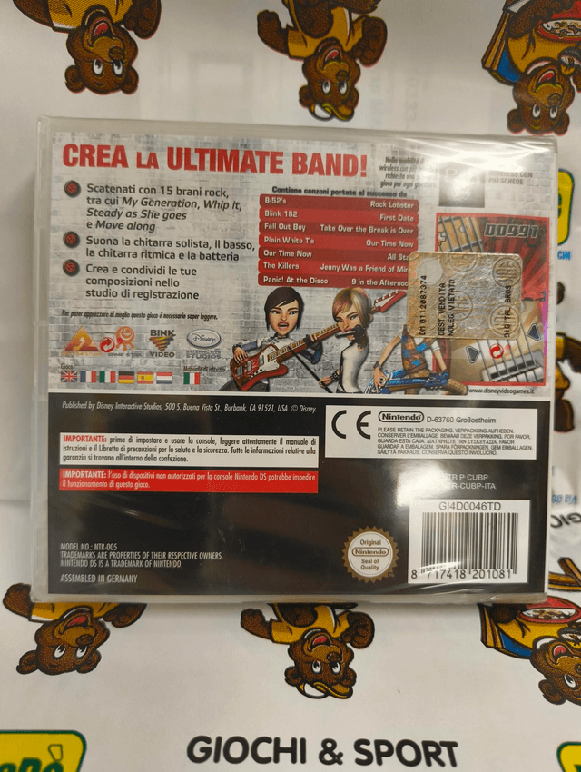 Disney Ultimate Band per Nintendo DS 