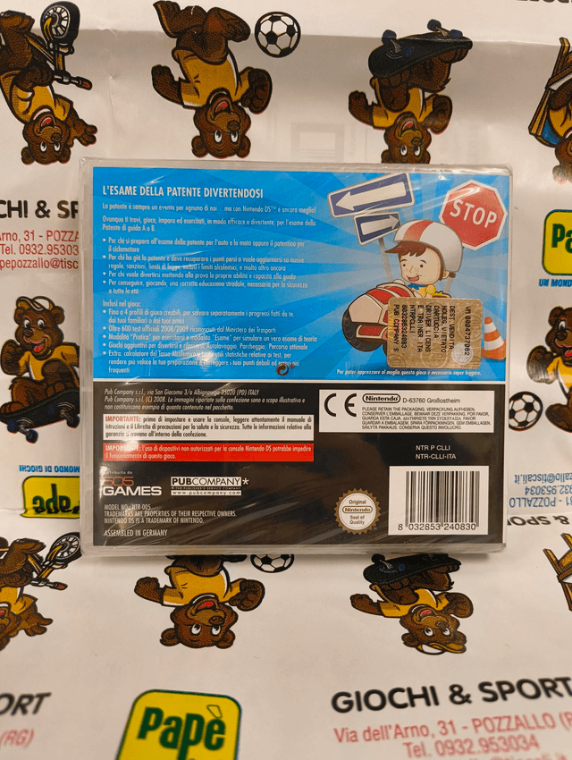 Driver License Trainer Italia per Nintendo DS 